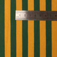 Tissu éponge à rayures avec motifs en fil, décontracté, cyclisme, polyester et coton, combinaison française, pour automne et hiver, vêtements d'extérieur