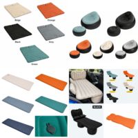 Matelas gonflable compact et léger en TPU avec flocage doux pour voiture, facile à ranger
