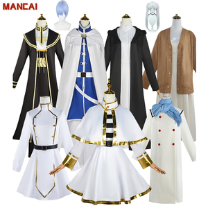Disfraz de Cosplay del Personaje de Anime Frieren, Disfraz de Elfo de Frieren's Journey, Disfraz de Halloween para Adultos, Capa, <span class=keywords><strong>Peluca</strong></span> - Product Image 1