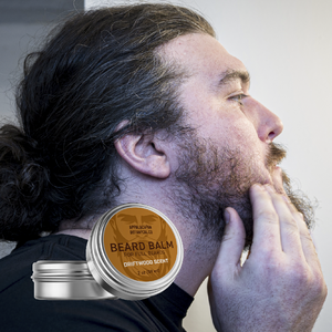 Aceite para la densidad de la barba, para el crecimiento y la nutrición de los folículos, fórmula no grasosa con aroma a cuero - Product Image 3
