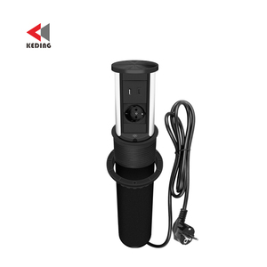 Nhà bếp đảo tủ không thấm nước nâng điện tháp Countertop <span class=keywords><strong>Pop</strong></span> Up ổ cắm bảng EU Ổ cắm điện cắm sạc không dây - Product Image 1