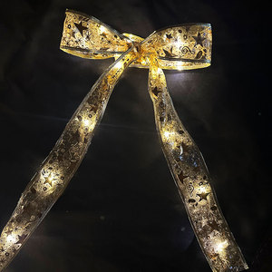 Luces LED de Plástico en Forma de Estrella de Cinco Puntas con Brillo Cálido para Árbol de Navidad, Chimenea y Fiestas - Product Image 3