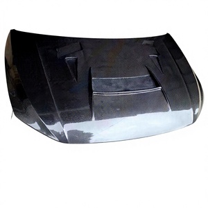 Cubiertas para el Capó del Motor para VW <span class=keywords><strong>POLO</strong></span> GTI <span class=keywords><strong>2018</strong></span> 2019 2020 2024, Cubierta Delantera de Fibra de Carbono con Ventilaciones de Aire, Kit de Carrocería - Product Image 1