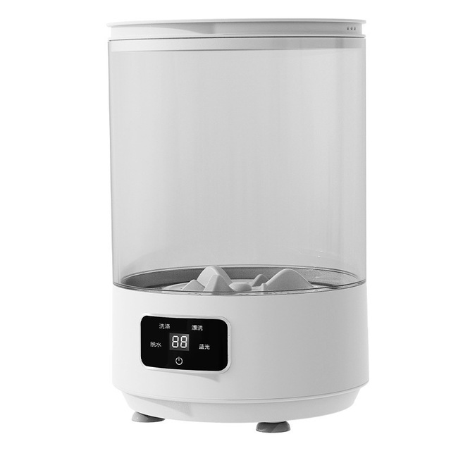 Fully Automatic Top Loading 4L Foldable Portable Mini Washing Machine for Household Rental Apartments