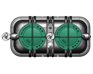 Serbatoio di trattamento delle acque reflue domestiche a costo zero con capacità di 5000L/giorno per moschee, alberghi, luoghi turistici, stazioni di servizio - Product Image 3
