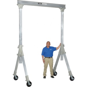 Petites roues pivotantes en aluminium pour grue, largeur 4m, capacité 500, 1000, 1500, 2000, 2500, 4000, 5000, 6000, 7000, 8000 Lbs - Product Image 1
