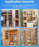 Charnière hydraulique 3D réglable à fermeture douce pour armoire de cuisine en fer, amortisseur de porte de meuble, moderne, pour salle de bain et salon