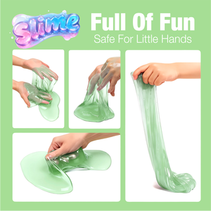 Kit de slime cristallin en gros avec breloques |   Slime non toxique pour enfants |   Kit de fabrication de slime OEM et breloques pour slime en vrac pour fêtes - Product Image 5