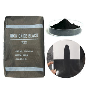 Пигменты на основе оксида железа для бетона, керамической плитки и цемента: черный порошок Fe3O4 для придания цвета - Product Image 1