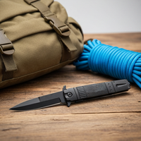 Couteau pliant tactique portable OEM en gros, échantillon gratuit, prix attractif, vente chaude, couteau de poche en acier inoxydable