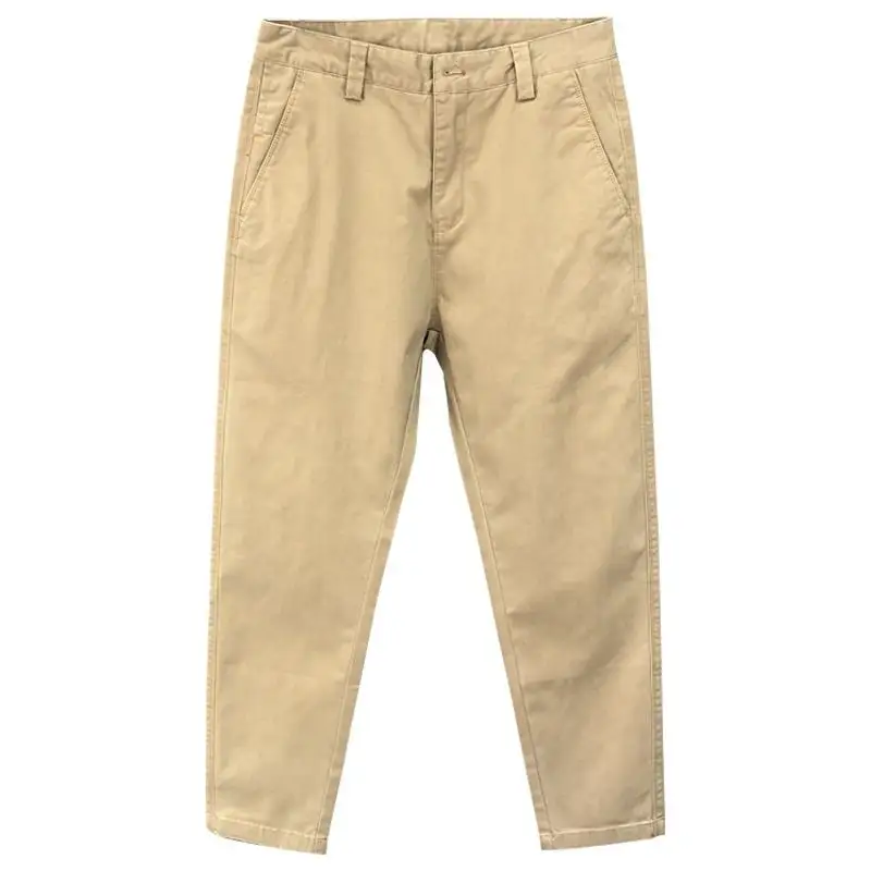 Pantalon Chino Pour Hommes pantaloni Chino dritti larghi Casual di alta qualità per gli uomini