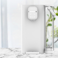 Purificador de Agua Doméstico Inteligente OLANSI W2B con Calentamiento, Dispensador de Agua Eléctrico Automático de Sobremesa con Filtro UF