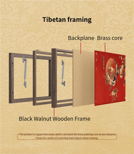 Peinture décorative en laiton <span class=keywords><strong>et</strong></span> bois massif pour boîtier <span class=keywords><strong>de</strong></span> compteur électrique, idéale pour la décoration haut <span class=keywords><strong>de</strong></span> gamme à suspendre dans les restaurants - Product Image 6