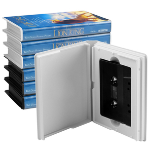 Estuche Rígido de Plástico Blanco Personalizado para Casete de Audio, Caja Protectora Individual para Casete, Caja de Almacenamiento Retro para Colección, Repuesto - Product Image 5