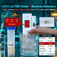 Analyseur numérique portable de la qualité de l'eau LS311 pour l'analyse de la salinité, de la dureté, de la conductivité et des matières organiques de l'eau potable