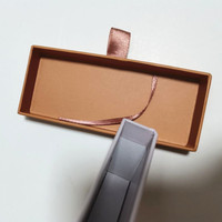 Boîte cadeau pour cils en carton rigide avec logo personnalisé, design luxueux, matériaux recyclés écologiques, laminage mat, pour offrir en cadeau