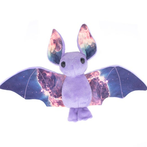 Alas de Murciélago de Peluche Moradas con Patrón de Río de Estrellas, Juguete de Murciélago, Regalo de Cumpleaños para Niñas y Novias, Personalización Disponible, Envío Directo - Product Image 5