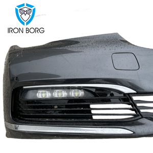 Kit de montaje de parachoques delantero usado original, rejilla de riñón, Luz antiniebla de parachoques LED + moldura de parachoques delantero para BMW 7 Series G11 G12 - Product Image 4