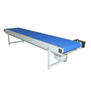 Yiyecek Taşımacılığı İçin Büyük Açılı Tasarımlı Elektrikli Alüminyum Kauçuk Bantlı Konveyör Yeni - Product Image 1