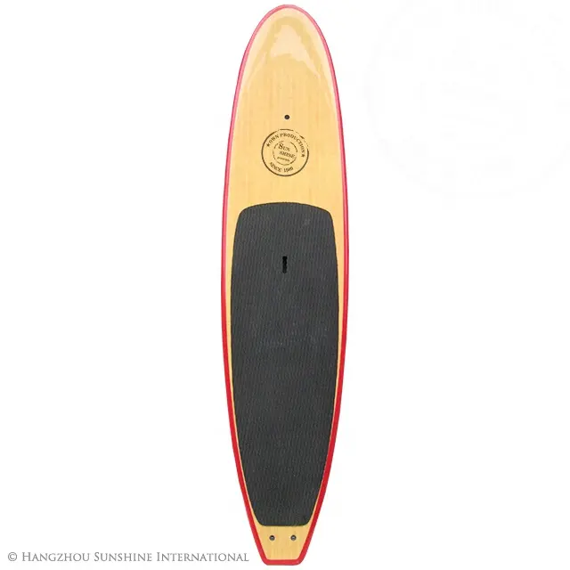 Planche SUP en bambou pour Paddle, accessoire de Paddle électrique