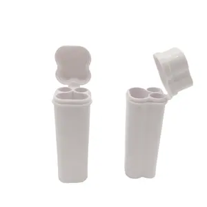 Accessoires pour fumer personnalisés briquet en plastique 3 en 1 étui briquet kit avec deux trous pour cigarette tabac cachette conteneur boîte