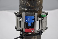 Scanner Doppler NDT CRS-7 Cobra à chaînes simples/doubles pour petits tuyaux, assemblage sans outil