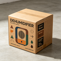 Kostenlose Musterexemplare Maßgefertigte Premium Offset-Bedruckte Luftentfeuchter-Box 72H Expressversand Wasserdichter Wellpappe-Verpackungskarton