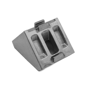 Nonstandard 30*30 Slotted Dull Polished Aluminium Right Triangle 4040 Angle <strong>Brackets</strong> - Product Image 3