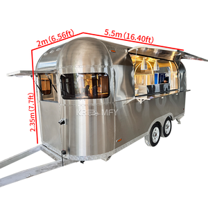 <b>BBQ</b> Vending Van Catering Fully Equipped Concession Street Snack Cart <b>Caravan</b> Food Trailer - Product Image 6