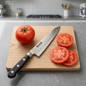Cuchillo de Chef Serrado de Acero Inoxidable con Mango de Plástico, Apto para Lavavajillas, para Restaurante - Product Image 3