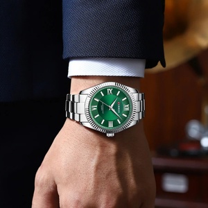 Montre de mode CURREN 8453 pour homme avec aiguilles lumineuses, bracelet fin en acier inoxydable, montre-bracelet à quartz, nouvelle montre - Product Image 4