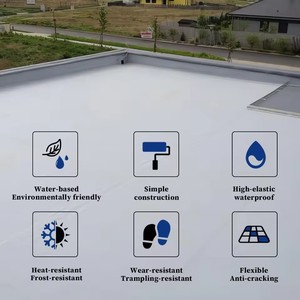 Revêtement imperméable en <span class=keywords><strong>polyuréthane</strong></span> pour sols et toitures en <span class=keywords><strong>béton</strong></span>, <span class=keywords><strong>peinture</strong></span> extérieure écologique à base d'eau - Product Image 3