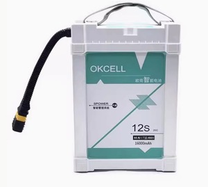 Okcel 12S Thông Minh 8000MAh 16000 Lithium Pin 22000MAh Drone Phụ Kiện Mô Hình Vuông Máy Bay Bảo Vệ Thực Máy 44.4V - Product Image 1