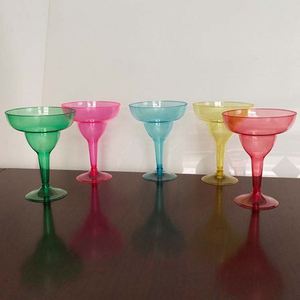 Copa de cóctel desechable de plástico PS transparente para margarita/martini, tipo copa dividida - Product Image 2