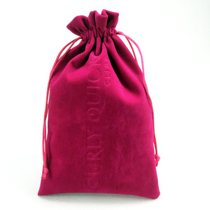 Sacs à bijoux personnalisés avec logo en relief, pochettes en daim pour livres, sacs en velours avec rabat pour l'affichage de bagues, bijoux et bracelets - Product Image 4