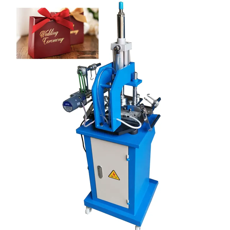 Lint Hete Stempelfolie Printer Machine Pneumatische Folie Stempelmachine Voor Lederen Kaartpapier