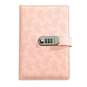 Journal intime à couverture rigide en cuir A6 imprimé personnalisable reliure à couture thermique avec logo de couverture personnalisée cadeaux de couleur personnalisée - Product Image 2