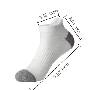 High Quality Men's Athletic Ankle <b>Socks</b> with Cushion Breathable Running Sports <b>Socks</b> - Product Image 5