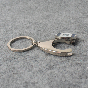 Carrito de Compras Europeo de latón hecho a medida, llavero, monedero, chapado en 1-2 colores, gancho de diseño de letras de arte religioso troquelado - Product Image 6