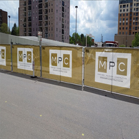Housse de protection pour barrières temporaires, barricades, bannières, barrières de contrôle de foule pour concerts et supports de file d'attente