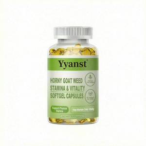 Complément Alimentaire à Base de Plantes Épimédium (Horny Goat Weed) en Gélules Molles 800mg, 90 pièces – Soutient la Force Physique et la Vitalité Quotidienne pour Hommes Actifs - Product Image 1