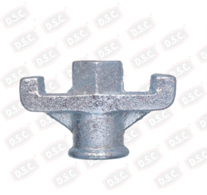 Tuerca de mariposa Delite de 16 mm de acero de alta resistencia para encofrados de hormigón, tuerca de mariposa para construcción de trabajo pesado de la India - Product Image 1