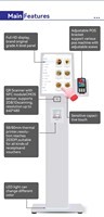 Lecteur de code-barres d'enregistrement de file d'attente multi-touch personnalisé de 21.5 à 32 pouces imprimante de chèques pour les kiosques de paiement des hôpitaux bancaires