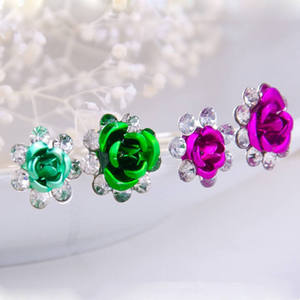 <span class=keywords><strong>Épingle</strong></span>s <span class=keywords><strong>à</strong></span> <span class=keywords><strong>Cheveux</strong></span> en Forme de U avec Perles et Fleurs de Rose, Bijoux de <span class=keywords><strong>Cheveux</strong></span> Élégants pour Femmes, Accessoires de <span class=keywords><strong>Mariage</strong></span>, Ornements de Tête, Vente en Gros - Product Image 2