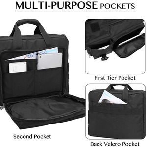 Sac à main tactique unisexe classique, étanche, mallette de voyage d'affaires en nylon et coton pour ordinateur portable - Product Image 6