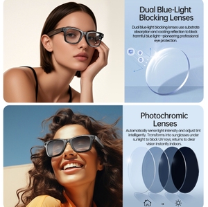 2025 xu hướng Ruizu w610 bán chạy ai thông minh kính máy ảnh với 8MP ai thông tin liên lạc BT thông minh dịch Kính - Product Image 2