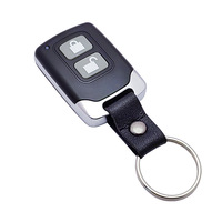Télécommande RF à code roulant automatique à 2 boutons avec métal et plastique pour moteur de portail coulissant 433,92 MHz