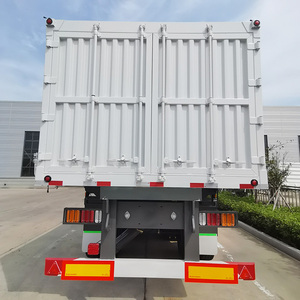 Semirremolque de Descarga Lateral de 4 Ejes, Personalizable, de Alta Resistencia, Neumáticos 12R22.5, Capacidad de Carga de 30T, Construcción de Acero/Transporte de Grava - Product Image 5