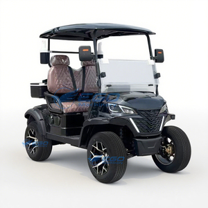 Voiturette de golf électrique à 4 roues, prix d'usine, nouvelle conception, suspension indépendante, chariots de golf - Product Image 1