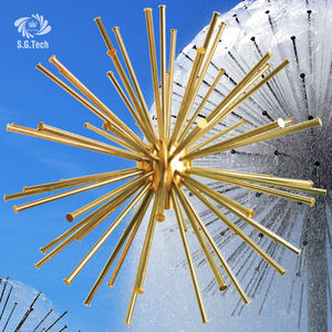 Corona de agua, producto de gran oferta, boquilla de diente de león de latón grande del fabricante, producto de decoración de parque de jardín <span class=keywords><strong>divergente</strong></span> - Product Image 2